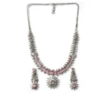 PID-66345-Women-s-Brass-Silver-Plated-Necklace-set-Pink-2-1000x1000-1.webp